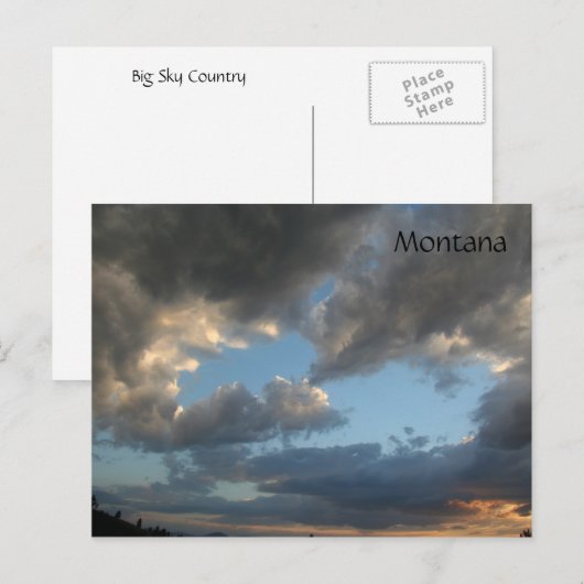モンタナ ポストカード (正面/裏面)