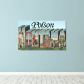 モンタナ・ポルソン キャンバスプリント (インサイチュ (ウッドフロア))