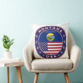 モンタナ、モンタナの電話ケース、モンタナのステッカー、 クッション (椅子)