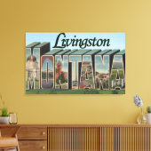 モンタナ・リビングストン キャンバスプリント (インサイチュ (リビング))