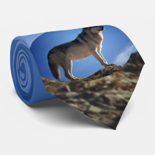 モンタナ-大きい空の国の材木オオカミ ネクタイ