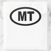 モンタナ – 4オーバルカーのシールのシート 楕円形シール (バッグ)