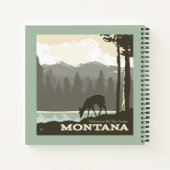モンタナ | Big Sky Countryへようこそ ノートブック (裏面)