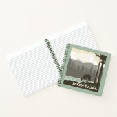 モンタナ | Big Sky Countryへようこそ ノートブック (内部)