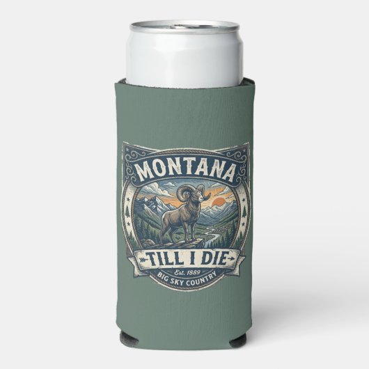 “モンタナ Till I Die” スリム缶クーラー (Seltzer正面)