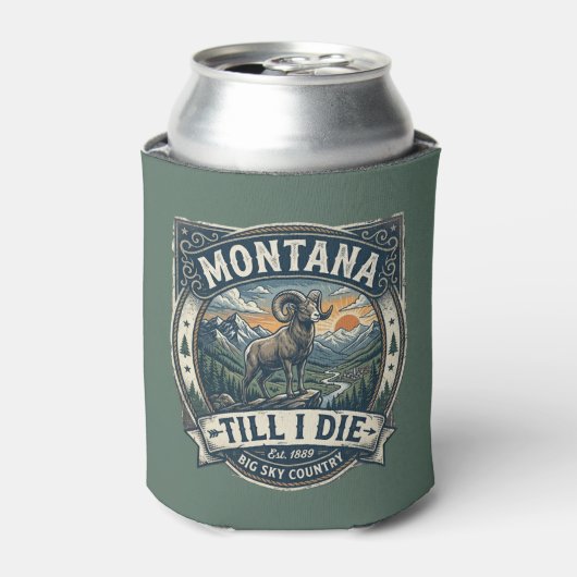 “モンタナ Till I Die” 缶クーラー (缶正面)