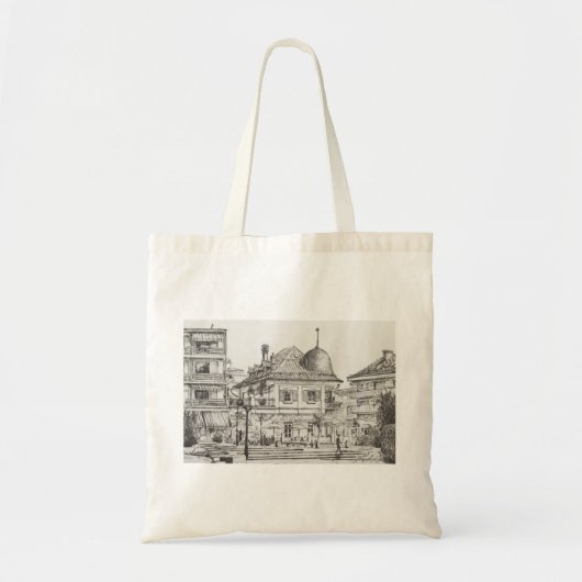 モンタナCransモンタナスイス連邦共和国「Le Farinet' トートバッグ (正面)