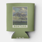 モンタナUSAヴィンテージトラベルクーラー 缶クーラー (正面)