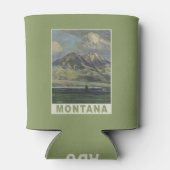 モンタナUSAヴィンテージトラベルクーラー 缶クーラー (裏面)