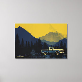 モンタニャミステガ:超越的旅 キャンバスプリント