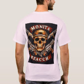 「モンタビーチ」 Tシャツ (裏面)