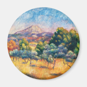 モンターニュ・サントビクトワール(Paysage)ルノアール マグネット