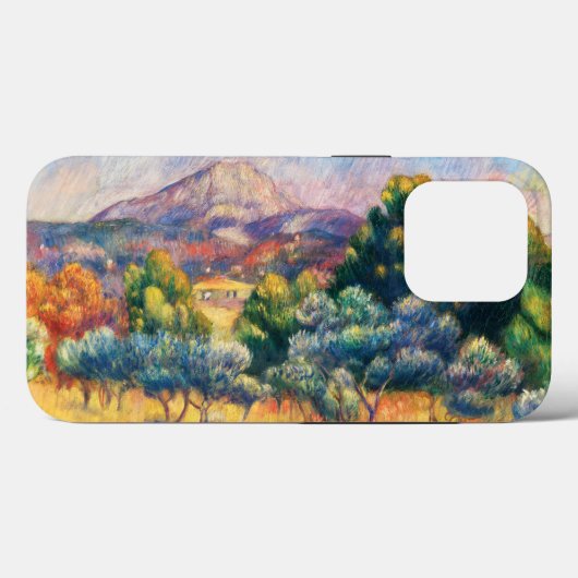 モンターニュ・サントビクトワール(Paysage)ルノアール Case-Mate iPhoneケース (裏面 (横))