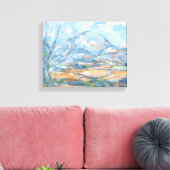 モンターニュ・サントビクトワールbyポール・セザンヌ キャンバスプリント (インサイチュ (リビング))