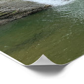 モンツアー秋フィンガーレイクスニューヨーク ポスター (角)