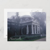 モンティチェッロトーマス・ジェファーソンの家 ポストカード (正面/裏面)
