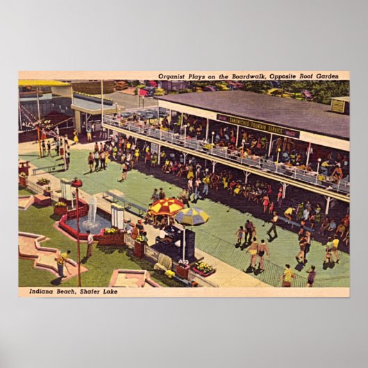 モンティチェロインディアナレイクシャファー1950 ポスター (正面)