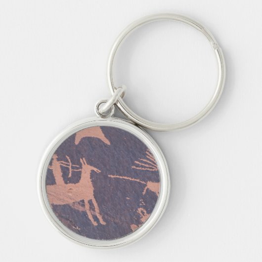 モンティチェロ近くにあるS.P.の新聞ロック キーホルダー (正面)