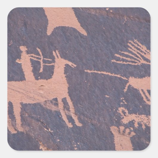 モンティチェロ近くにあるS.P.の新聞ロック スクエアシール (正面)