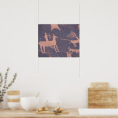 モンティチェロ近郊の新聞社ロック社、UT。 ポスター (キッチン)