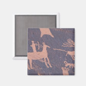 モンティチェロ近郊の新聞社ロック社、UT。 マグネット (正面/裏面)