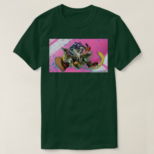 モンティーザバーサーカークラシックTシャツ Tシャツ (デザイン正面)