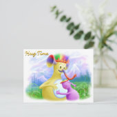 モンティ王が抱き締める ポストカード (スタンド正面)