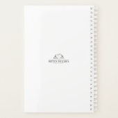 モンティ&ストロング – 桃のプランナー プランナー手帳 (裏面)