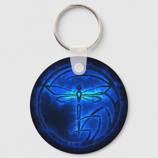 モンティ&ストロング – Dragonfly Keychain キーホルダー (正面)