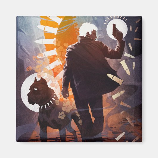 モンティ&ストロング – Galen Dara - Peaches Simon Magnet マグネット (正面)