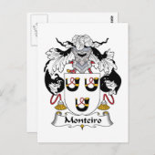 モンテイロ家紋 ポストカード (正面/裏面)