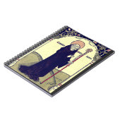 モンテカッシーノのヌルシア修道院聖ベネディクト ノートブック (左側)