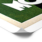 モンテカティニトスカニーイタリアヴィンテージ旅行 ポスター (角)