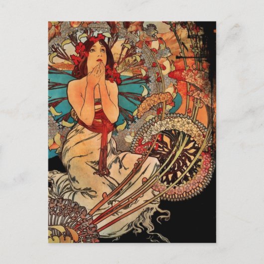 モンテカルロの少女 ポストカード (正面)