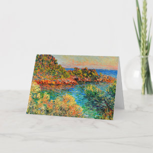 モンテカルロの近くのモネ絵画で有名な カード