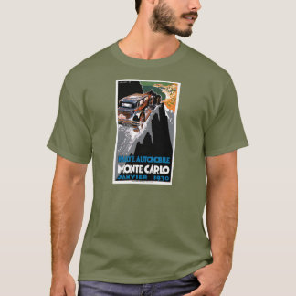 モンテカルロの1930年の自動再結集 Tシャツ