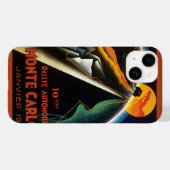 モンテカルロオートラリーのヴィンテージ旅行ポスター Case-Mate iPhoneケース (裏面 (横))