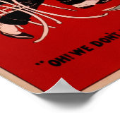 モンテカルロガールズ歌うダンスVAUDEVILLEポスター ポスター (角)