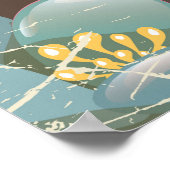 モンテカルロスーパーカー旅行ポスター ポスター (角)