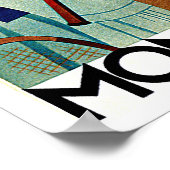 モンテカルロモナコテニストラベルアート ポスター (角)