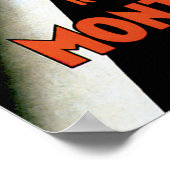 モンテカルロモナコヴィンテージオートレースアド ポスター (角)