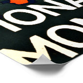 モンテカルロモナコヴィンテージトラベル ポスター (角)