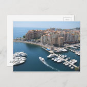 モンテカルロ船ベイ写真 ポストカード (正面/裏面)