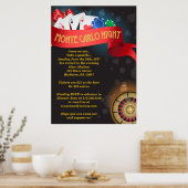 モンテカルロ・ポスター26 x 36 ポスター (キッチン)