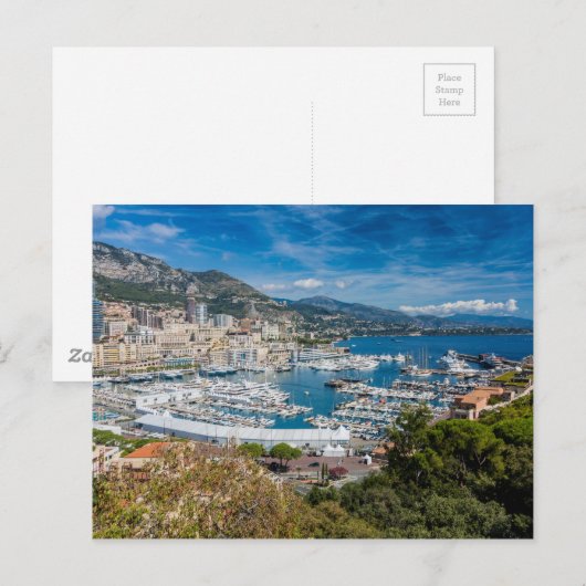 モンテカルロ ポストカード (正面/裏面)