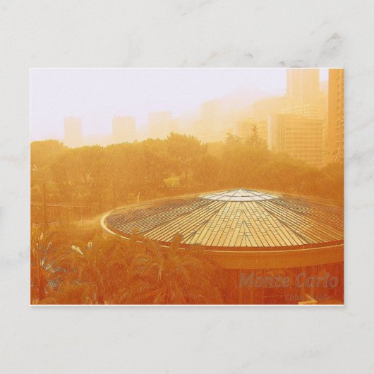 モンテカルロ ポストカード (正面)