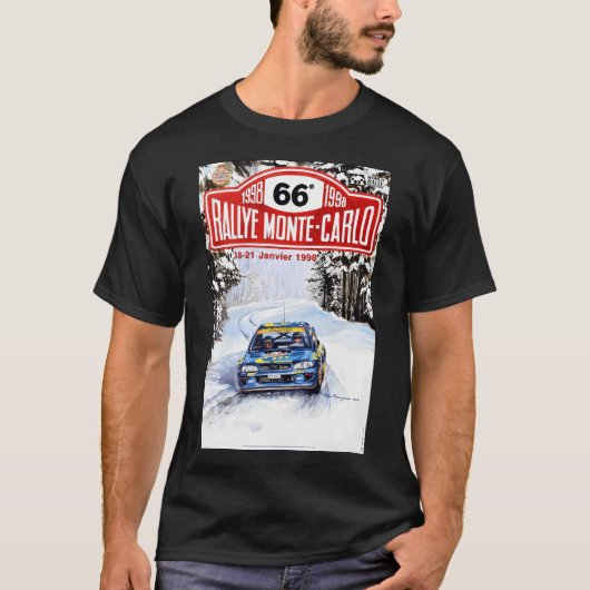 モンテカルロ・ラリー1998 Tシャツ (正面)