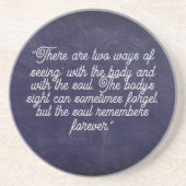 モンテクリスト引用文コースターの数 コースター (正面)