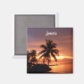 モンテゴベイジャマイカサンセットフォトマグネット マグネット (正面/裏面)