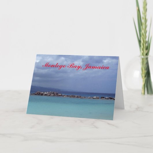 モンテゴベイジャマイカシェードのブルーカード カード (正面)